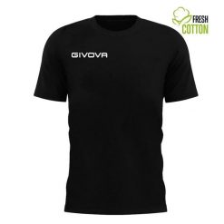 Bawełniana koszulka Givova Fresh Black 2xl. Czarne t-shirty sportowe Givova, xl, bez wzorów, z bawełny, bez ramiączek, do piłki nożnej. Za 52.75 zł.