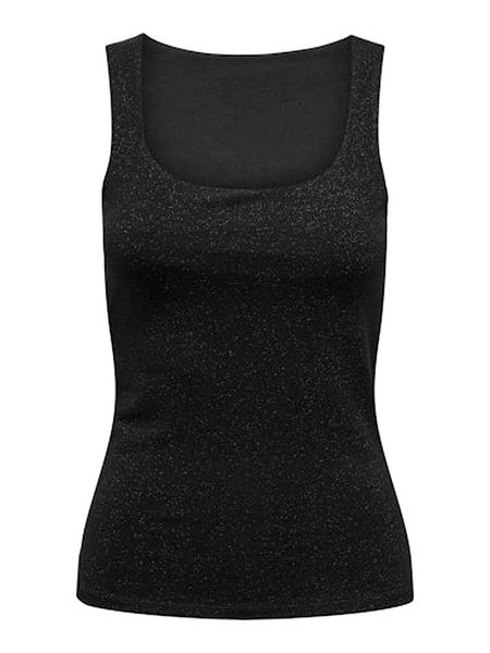 ONLY Top w kolorze czarnym rozmiar: XL. Czarne topy ONLY, xl, bez wzorów, bez kołnierzyka, bez ramiączek. Za 52.42 zł.