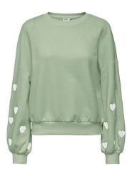 ONLY Bluza w kolorze jasnozielonym rozmiar: S. Zielone bluzy ONLY, s, bez wzorów, bez ramiączek, bez kaptura. Za 144.92 zł.