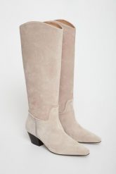 Kowbojki damskie skórzane PESERICO. Kozaki Peserico, bez wzorów, bez obcasa, bez zapięcia. Za 4,919.00 zł.