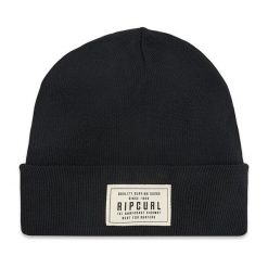 Czapka Rip Curl. Czarne czapki zimowe Rip Curl, bez wzorów. Za 109.99 zł.