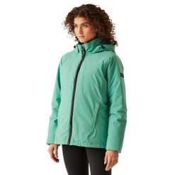 Kurtka Ocieplana Damska Reeah. Zielone kurtki Regatta, m, bez wzorów, z materiału, z kapturem. Za 172.99 zł.