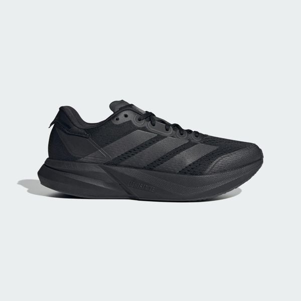 Buty Duramo Speed 2 Running. Czarne buty do biegania adidas, bez wzorów, z materiału, bez zapięcia, do biegania. Za 393.50 zł.