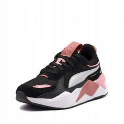 Buty Sportowe Damskie Puma Rs-X Metallic Jr. Czarne buty treningowe Puma, bez wzorów, bez zapięcia. Za 176.00 zł.