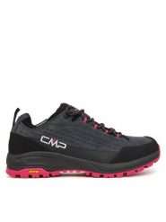 CMP Trekkingi Vertyx Low Wmn Wp 3Q17596 Szary ciemny. Szare buty trekkingowe CMP, ze skóry, bez zapięcia. Za 629.99 zł.