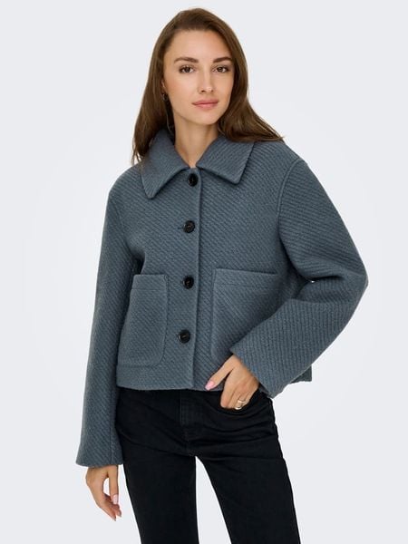 JDY Kurtka przejściowa w kolorze niebieskim rozmiar: XS. Niebieskie kurtki JDY, xs, bez wzorów, bez kaptura. Za 140.53 zł.