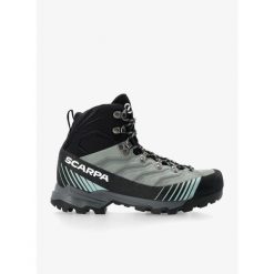 Buty trekkingowe damskie Scarpa Ribelle TRK GTX. Szare buty trekkingowe Scarpa, bez zapięcia. Za 1,274.89 zł.