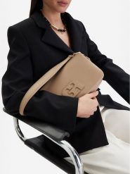 GINO ROSSI Torebka EO-LDA8553 Beżowy. Brązowe torebki klasyczne Gino Rossi, bez wzorów, z materiału, bez dodatków. Za 279.99 zł.