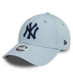 Czapka z daszkiem New Era. Niebieskie czapki z daszkiem New Era, bez wzorów. Za 129.99 zł.