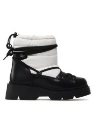 Lasocki Śniegowce ARC-DIUNA-06 Biały. Białe śniegowce Lasocki, bez wzorów, z materiału, bez zapięcia. Za 279.99 zł.