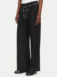 Karl Lagerfeld Jeans Spodnie materiałowe B3W10019 Czarny Regular Fit. Czarne spodnie materiałowe Karl Lagerfeld Jeans, bez wzorów, z jeansu. Za 779.99 zł.