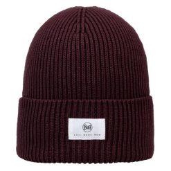 Czapka BUFF KNITTED BEANIE DRISK. Brązowe czapki zimowe Buff, bez wzorów, sportowe. W wyprzedaży za 118.93 zł.