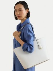 LAUREN RALPH LAUREN Torebka 431795329078 Kolorowy. Shopper bag Lauren Ralph Lauren, bez wzorów, ze skóry, bez dodatków. Za 949.99 zł.