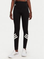 Adidas Legginsy Future Icons 3-Stripes JE0215 Czarny Slim Fit. Czarne legginsy adidas, bez wzorów, z bawełny. Za 119.99 zł.