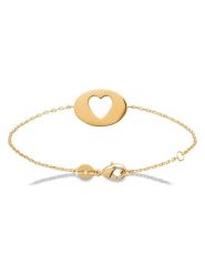 L'Atélier Précieux Pozłacana bransoletka z elementami ozdobnymi rozmiar: onesize. Żółte bransoletki l'Atelier precieux, pozłacane. Za 173.99 zł.