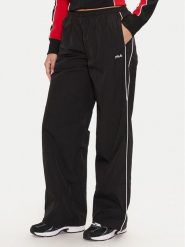 Fila Spodnie dresowe Laplace FAW0891 Czarny Loose Fit. Czarne spodnie dresowe Fila, bez wzorów, z dresówki. Za 169.99 zł.