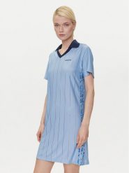 Adidas Sukienka codzienna Liberty London Tonal Football JC5313 Niebieski Regular Fit. Niebieskie sukienki adidas, na co dzień, xl, bez wzorów, z syntetyku, bez kołnierzyka, bez ramiączek, proste. Za 259.99 zł.
