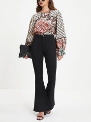 LA Angels Bluzka ze wzorem rozmiar: M. Bluzki LA Angels, m, bez wzorów, bez kołnierzyka, bez ramiączek. Za 126.99 zł.