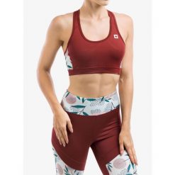 Stanik sportowy Ocun Misty Bra. Czerwone biustonosze sportowe Ocun, bez wzorów. Za 114.99 zł.