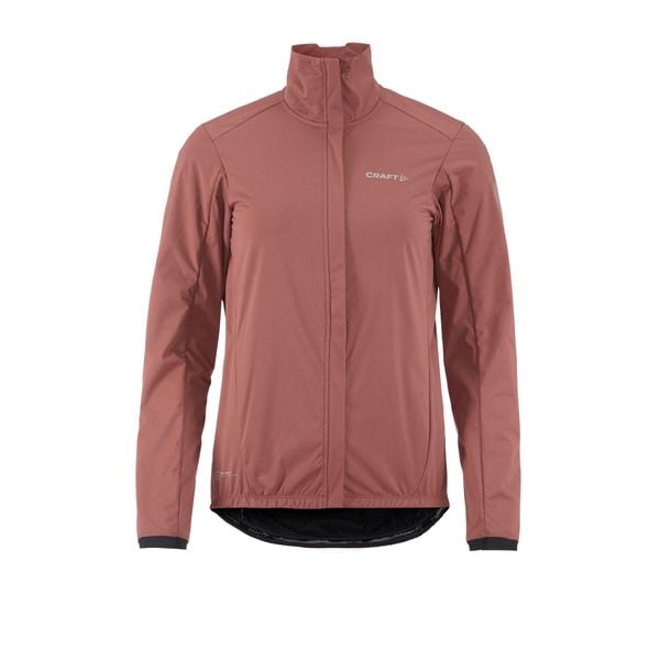 Damska kurtka wodoodporna Craft Core Subz. Czerwone kurtki Craft, bez wzorów, sportowe, bez kaptura. Za 547.50 zł.