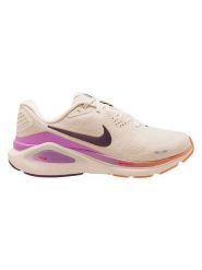 Nike Buty "STRUCTURE 26" w kolorze kremowo-fioletowym do biegania rozmiar: 37,5. Brązowe buty treningowe Nike, bez wzorów, bez zapięcia, do biegania. Za 489.99 zł.