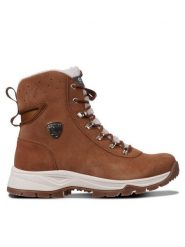Luhta Botki Lauhkea 75564 400 L Brązowy. Brązowe botki Luhta, bez wzorów, ze skóry, bez obcasa, na płaskiej podeszwie, bez zapięcia. Za 329.99 zł.