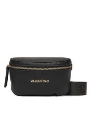 Valentino Saszetka nerka Miramar VBS7UE54G Czarny. Czarne nerki i saszetki Valentino, bez wzorów, ze skóry, bez dodatków. Za 359.99 zł.