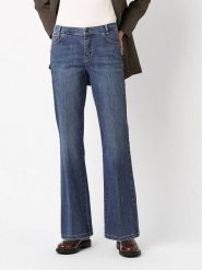 Rosner Dżinsy - Bootcut fit - w kolorze granatowym rozmiar: 36/L32. Niebieskie jeansy Rosner, l, z aplikacjami, ze skóry, z podwyższonym stanem. Za 195.99 zł.