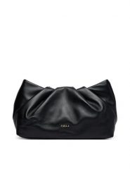 Furla Torebka Delia Mini WE00880 BX2269 CN O6000 Czarny. Czarne kopertówki Furla, bez wzorów, ze skóry, bez dodatków. Za 919.99 zł.