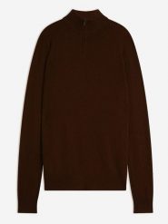 Just Cashmere Kaszmirowy sweter "Bradley" w kolorze brązowym rozmiar: M. Brązowe swetry Just Cashmere, m, bez wzorów, z kaszmiru, bez ramiączek. Za 413.99 zł.