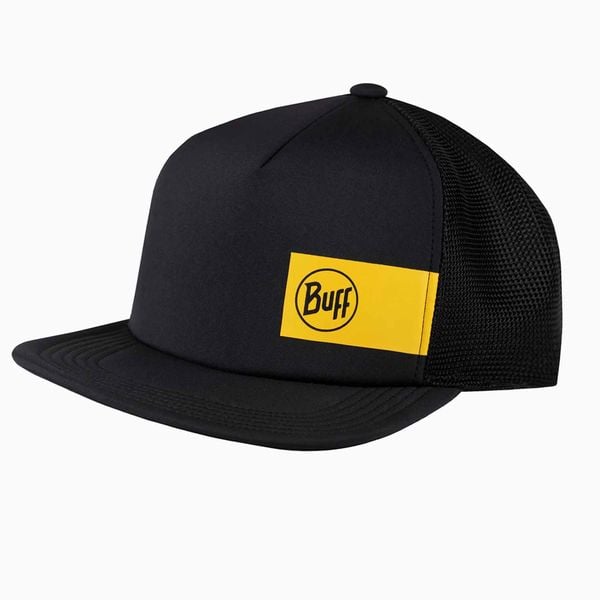 Czapka z daszkiem Explore Trucker Cap. Czarne czapki z daszkiem Buff, bez wzorów, z elastanu, klasyczne. Za 132.99 zł.