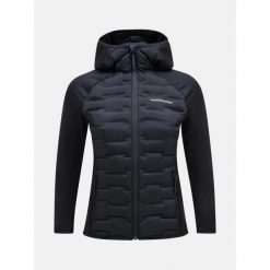 Kurtka narciarska damska Peak Performance Argon Hybrid Hood. Czarne kurtki narciarskie Peak Performance, na zimę, s, bez wzorów, bez kaptura, narciarskie. W wyprzedaży za 999.00 zł.