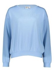 Roxy Bluza w kolorze błękitnym rozmiar: L. Niebieskie bluzy Roxy, l, bez wzorów, bez ramiączek, bez kaptura. Za 118.56 zł.