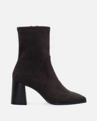 BRĄZOWE BOTKI NA OBCASIE 2377-02 S TAUPE. Brązowe botki Venezia, bez wzorów, bez obcasa, na obcasie, bez zapięcia. Za 329.00 zł.