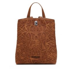 Plecak Desigual. Brązowe plecaki Desigual, bez wzorów, bez dodatków. Za 179.99 zł.