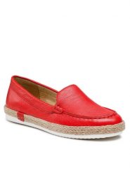 Lasocki Espadryle Benta WI16-BENTA-02 Czerwony. Czerwone espadryle Lasocki, bez wzorów, ze skóry, bez obcasa. Za 229.99 zł.