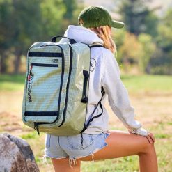 Plecak Duffel 40L – Zielony. Zielone plecaki FEROCE, bez wzorów, bez dodatków. Za 379.89 zł.