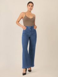 APART Dżinsy - Comfort fit - w kolorze niebieskim rozmiar: 38. Niebieskie jeansy Apart, bez wzorów, klasyczne, z podwyższonym stanem. Za 229.95 zł.