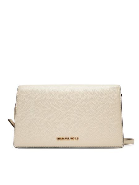 MICHAEL Michael Kors Torebka Jet Set Medium 32S4GJ6C6L Écru. Listonoszki MICHAEL Michael Kors, bez wzorów, ze skóry, bez dodatków. Za 459.99 zł.