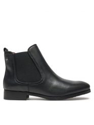 Pikolinos Sztyblety W4D-8637ST Czarny. Czarne botki Pikolinos, bez wzorów, ze skóry, bez obcasa, na płaskiej podeszwie, bez zapięcia. Za 659.99 zł.