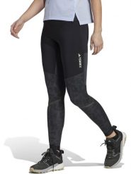 Adidas Legginsy "Agravic" w kolorze czarnym do biegania rozmiar: 34. Czarne legginsy adidas, bez wzorów, z materiału, do biegania. Za 169.95 zł.