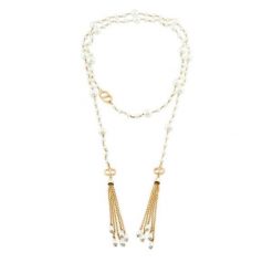 Naszyjnik TWINSET. Żółte naszyjniki Twinset, złote. Za 719.99 zł.