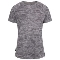 T-shirt damski Selinne Duo Skin. Fioletowe t-shirty Trespass, xl, bez wzorów, sportowe, bez kołnierzyka, bez ramiączek. Za 88.99 zł.