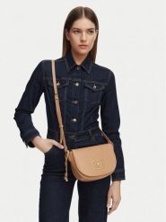 U.S. Polo Assn. Torebka BEUXT8791WVP Beżowy. Brązowe listonoszki U.S. Polo Assn., bez wzorów, ze skóry, bez dodatków. Za 114.99 zł.
