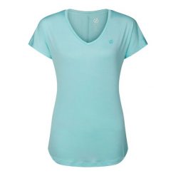 T-shirt Damski Sportowy. Niebieskie t-shirty sportowe Dare 2b, s, bez wzorów, z elastanu, bez ramiączek, trekkingowe. Za 92.99 zł.