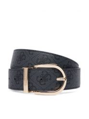 Guess Pasek Damski BW9492 P6435 Czarny. Czarne paski Guess, z aplikacjami, ze skóry. Za 284.99 zł.
