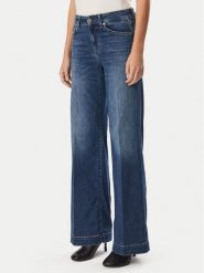 Liu Jo Jeansy UF6068 DS081 Niebieski Wide Leg. Niebieskie jeansy Liu Jo, bez wzorów, z bawełny. Za 729.99 zł.