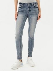 Armani Exchange Jeansy XW000129 AF12852 MB001 Niebieski Slim Fit. Niebieskie jeansy Armani Exchange, bez wzorów, z bawełny. Za 359.99 zł.