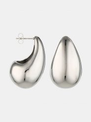 MOODE Kolczyki-wkrętki rozmiar: onesize. Szare kolczyki MOODE, ze stali. Za 43.99 zł.