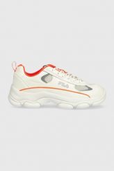 Fila sneakersy STRADA LUCID kolor beżowy. Brązowe buty sportowe lifestyle Fila, bez wzorów, z gumy, sportowe, bez zapięcia. Za 429.99 zł.